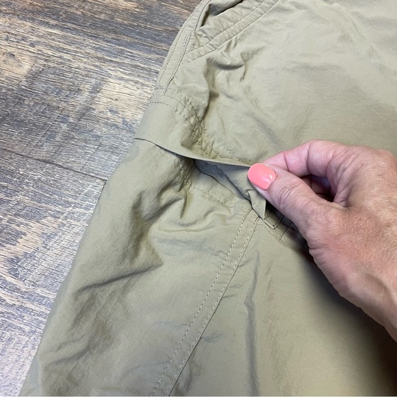 Rei Co-op Cargo Pants Mens 34x30 Tan Convertible Roll Tab Snap Hiking Outdoor - Picture 7 of 15